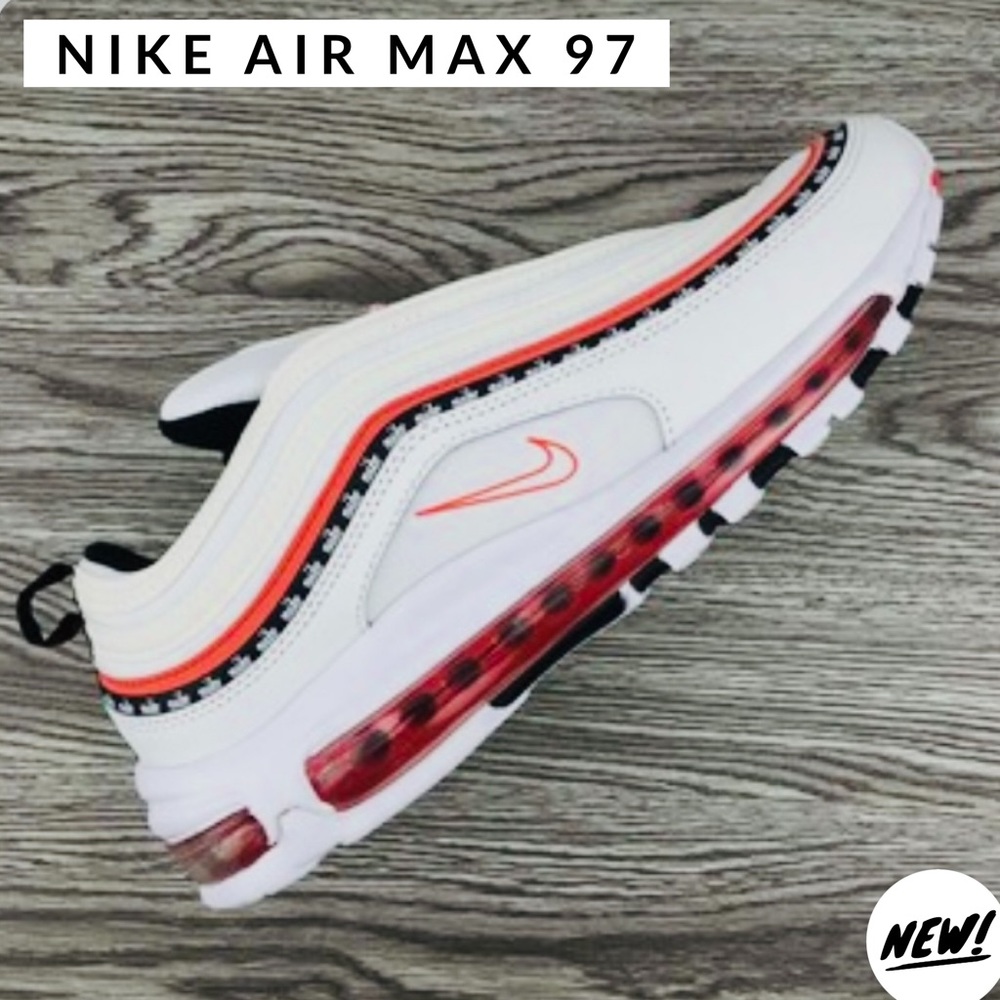 🔥Nike Air Max 97 “Nike Stripe”